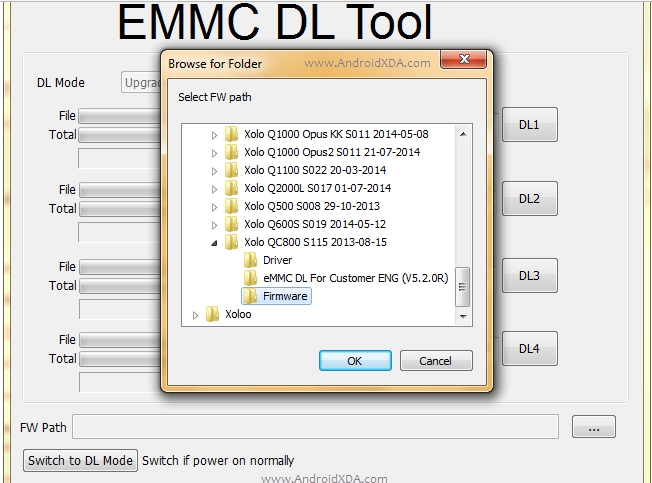 emmc dl tool download